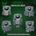 3d Printed Ork Commando Bodies x10 by Mekka Miniatures