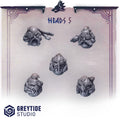 3d Printed Helmets x10 by Greytide Studio