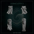 3d Printed Loincloths x8 by Greytide Studio