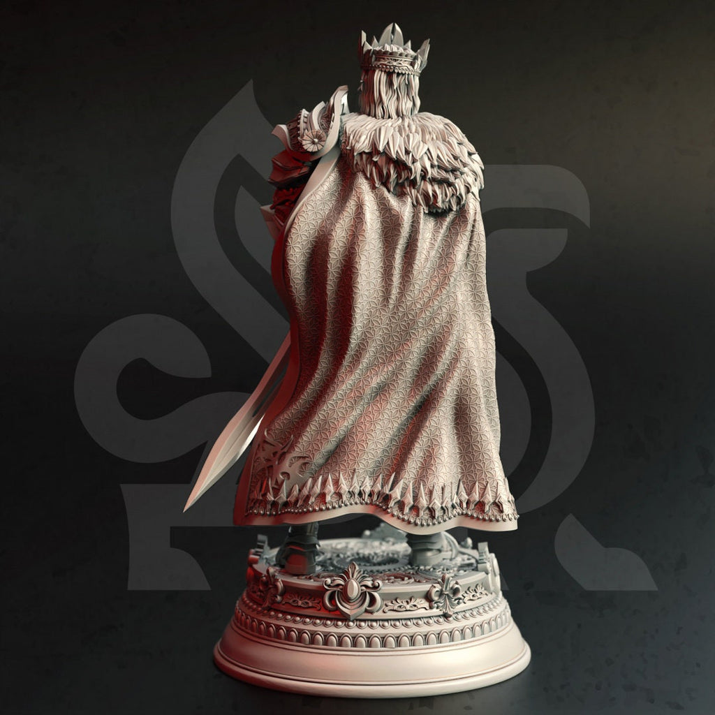 3D Printed Human Warrior King by DM Stash