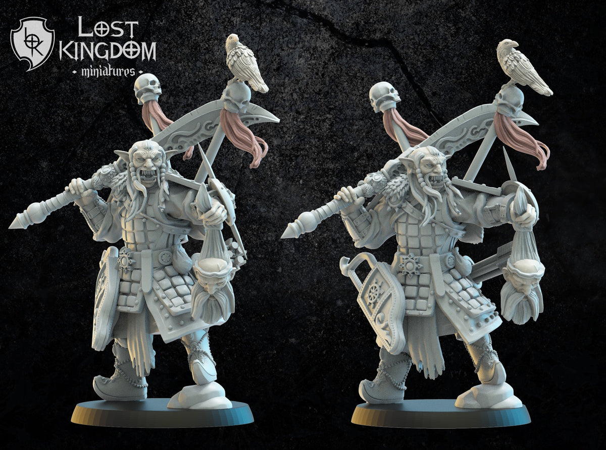 3d Printed ��godoi Khan, The Successor by Lost Kingdom Miniatures