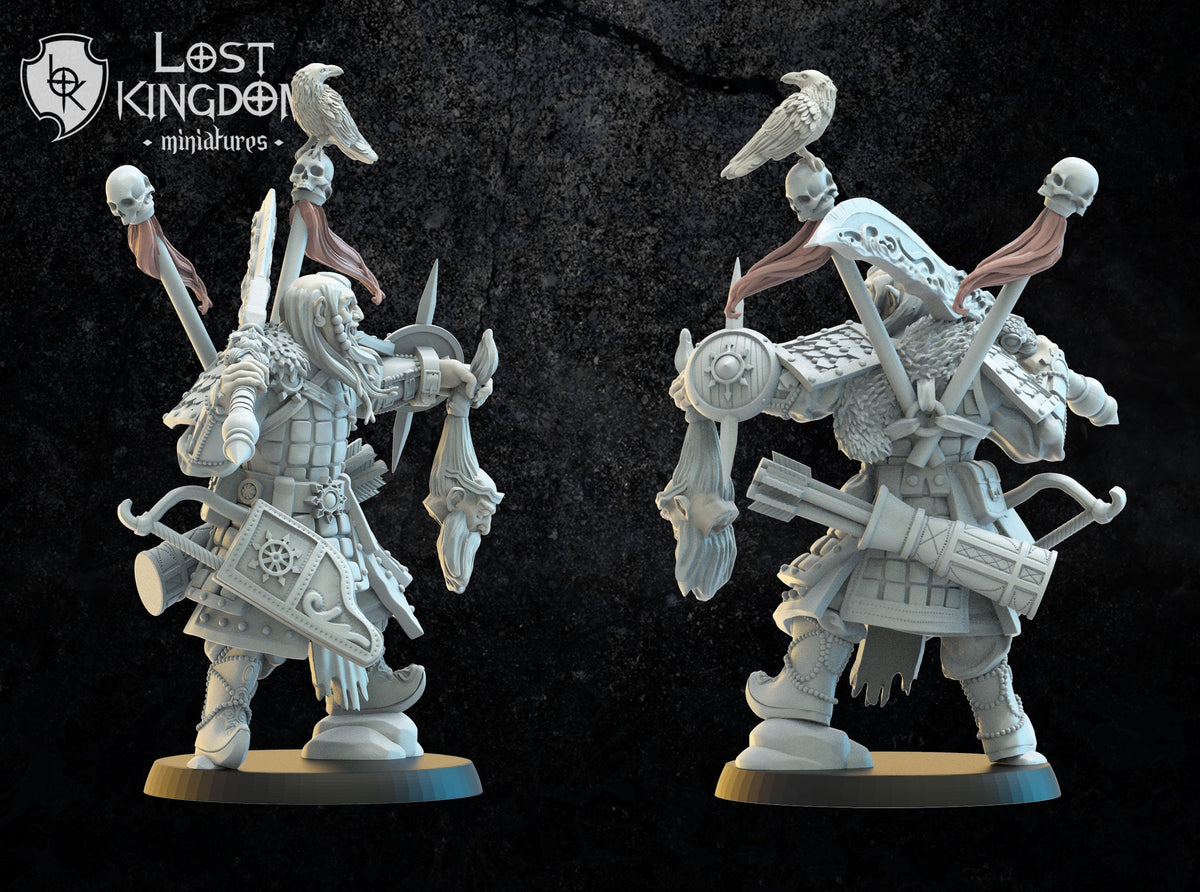 3d Printed ��godoi Khan, The Successor by Lost Kingdom Miniatures