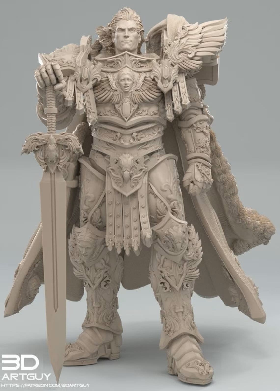 3D Printed The Narcissist by 3DArtGuy