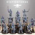 3D Printed GrimGuard Vexillatio x10 by StationForge Miniatures