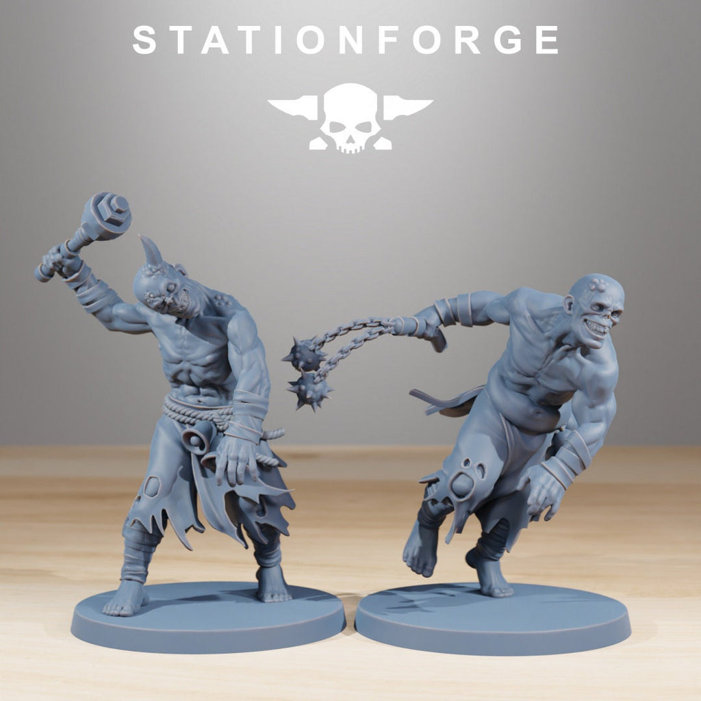 3D Printed Corrupted Guard Walkers x11 by StationForge Miniatures
