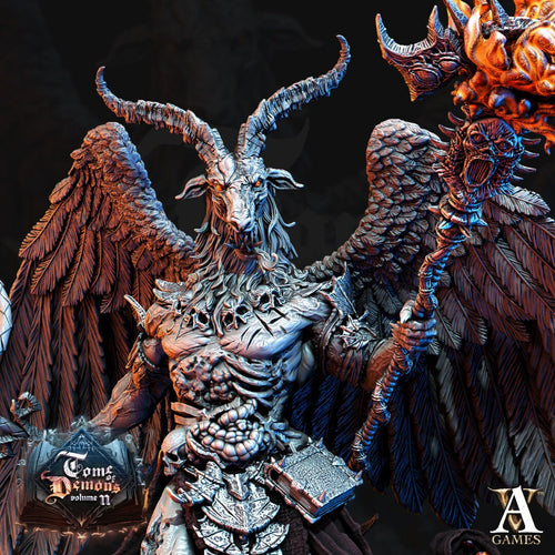 3D Printed Adramal - Seneschal of Orcus by Archvillain Games