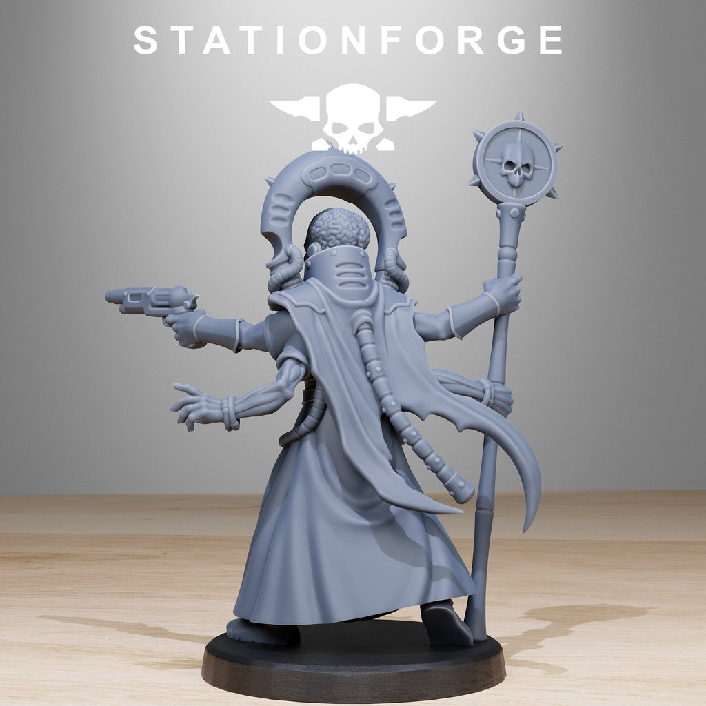 3D Printed Xentari Cultist by StationForge Miniatures
