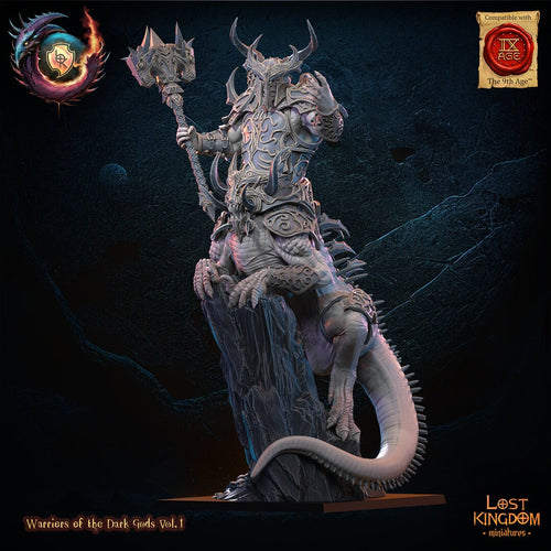3D Printed Ancient Feldrak by Lost Kingdom Miniatures