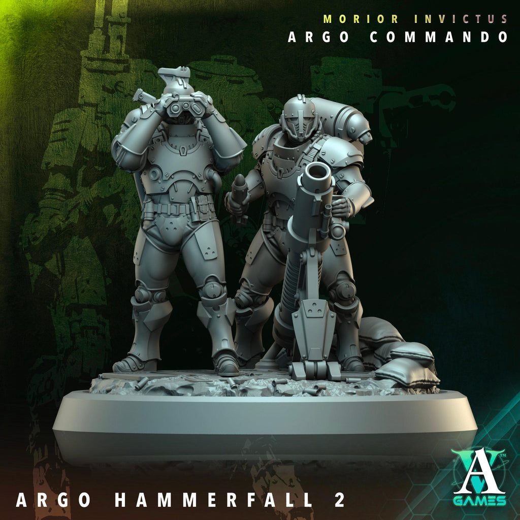 3D Printed Argo Hammerfall by Archvillain Games