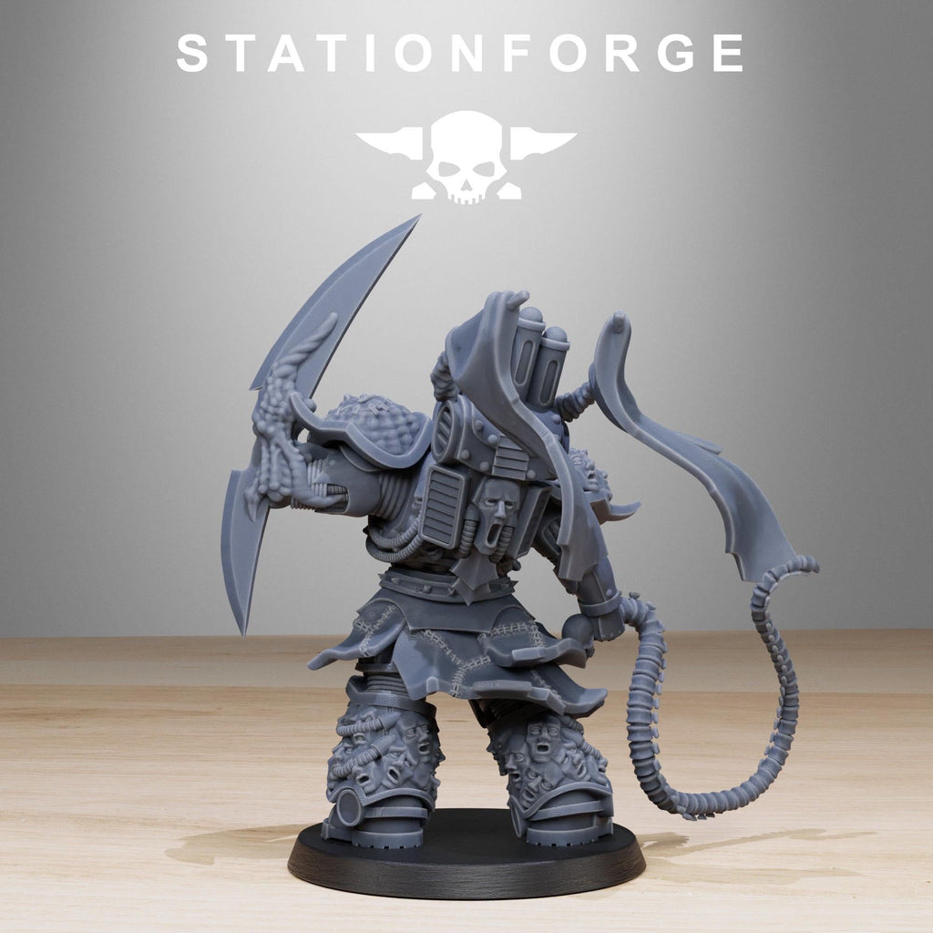 3D Printed Corrupted Socratis Punishers by StationForge Miniatures