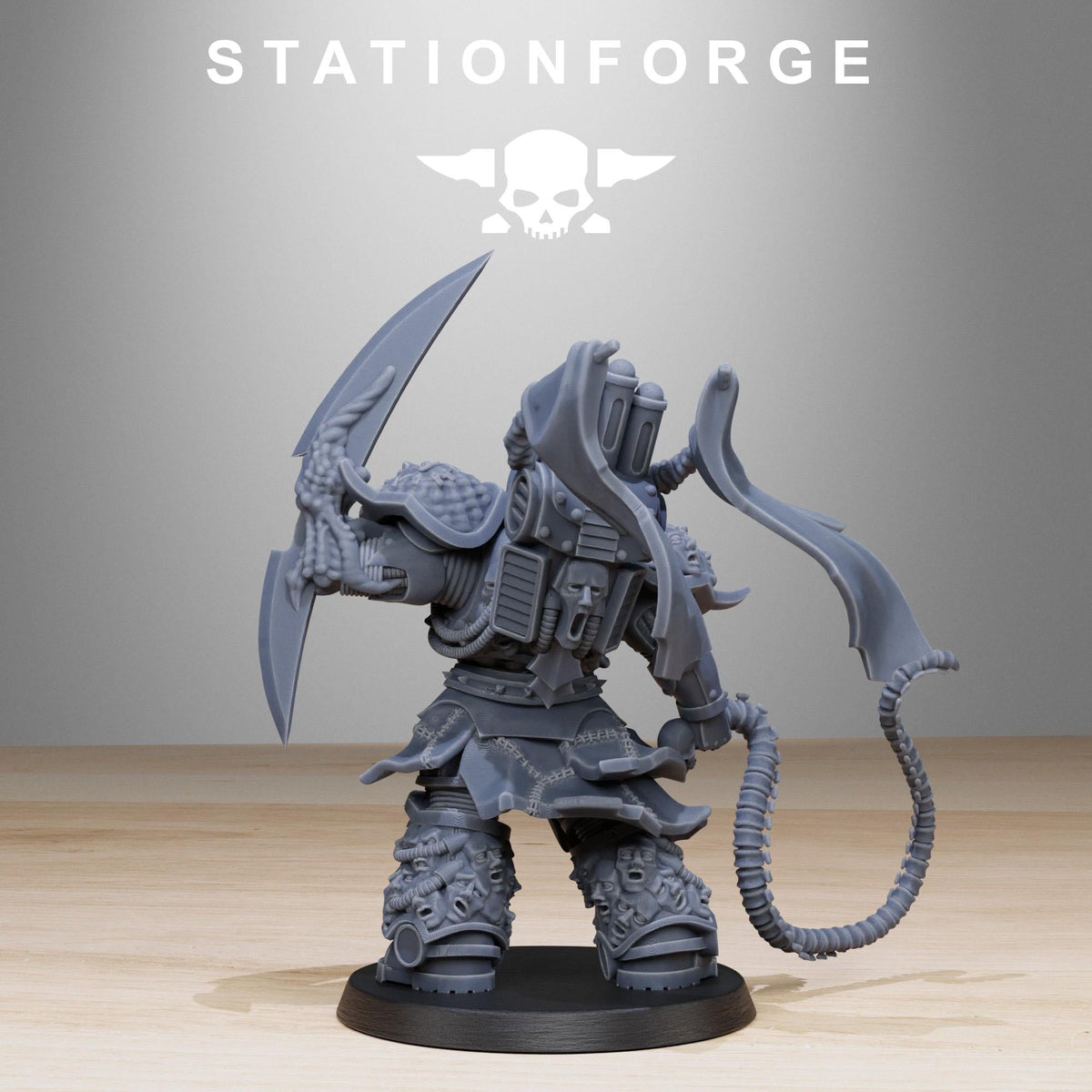 3D Printed Corrupted Socratis Punishers by StationForge Miniatures