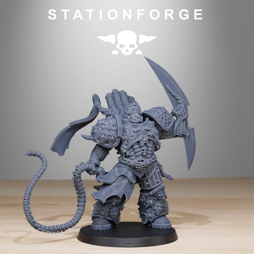 3D Printed Corrupted Socratis Punishers by StationForge Miniatures