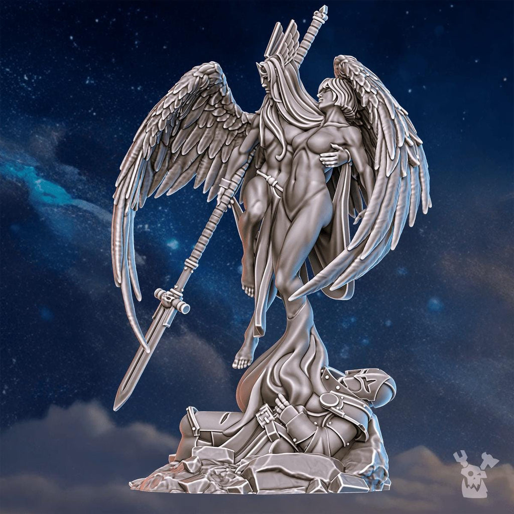 3d Printed Valkyrie Warmaster by DakkaDakka Miniatures