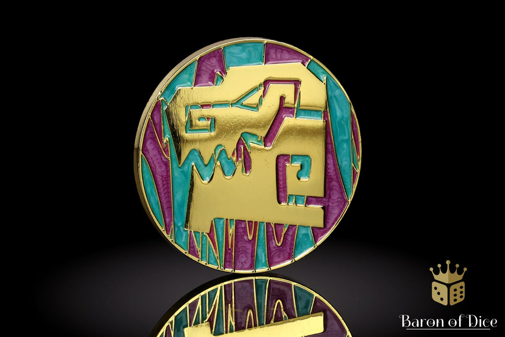 Metal Combat Gauge | Baron Coin™ Compatible | Aztec Gators