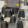 10 Pack Reinforced Concrete Dragon Teeth Tank Trap Intact Sci Fi Industrial 28mm