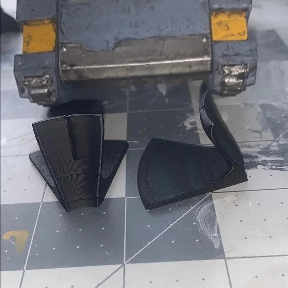 Barrier Wall Sci Fi Industrial for Wargames Scenery and Terrain