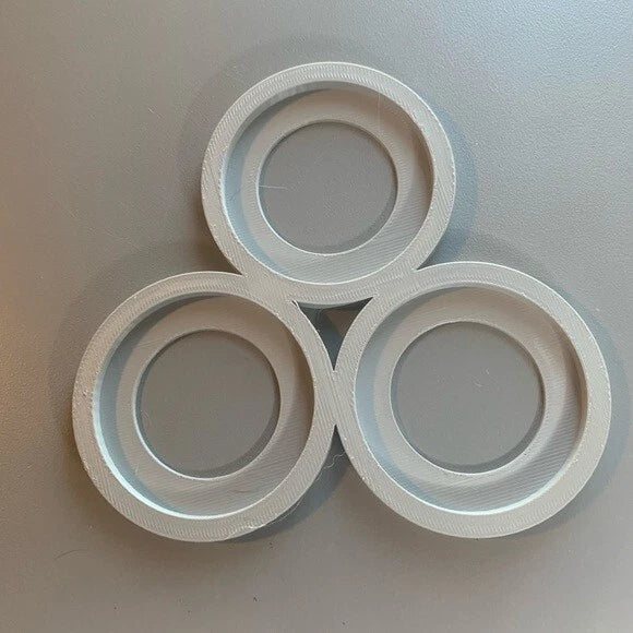 Cloud Movement Trays 50mm Size Round Base for 3 Units