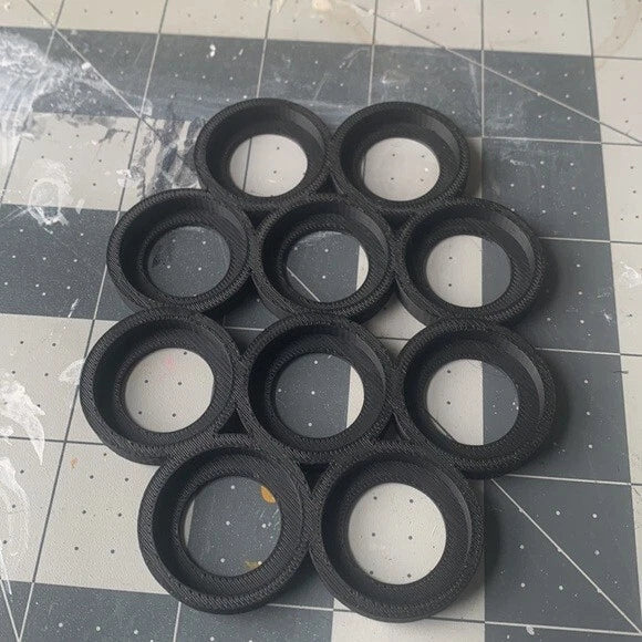 Mob Cloud Movement Trays 32mm Size Round Base for 10 Units