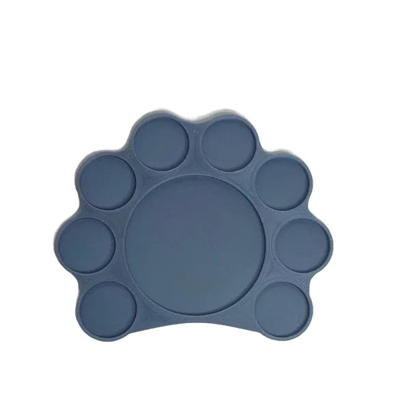 Paw Cloud Movement Trays 8x25mm+1x65mm Size Round Base for 9 Units