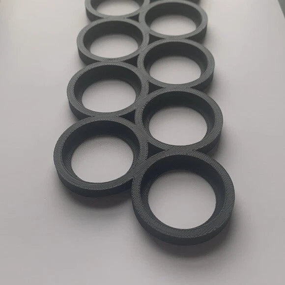 Line Cloud Movement Trays 25mm Size Round Base for 10 Units