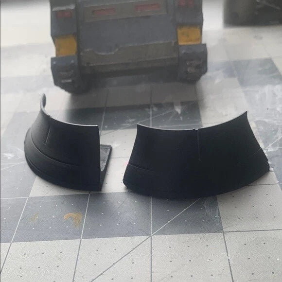 Barrier Wall Sci Fi Industrial for Wargames Scenery and Terrain