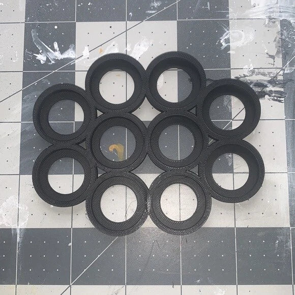 Mob Cloud Movement Trays 32mm Size Round Base for 10 Units