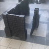 Pack of 2 Damaged Brick Walls Sci Fi Industrial for 28mm Wargames