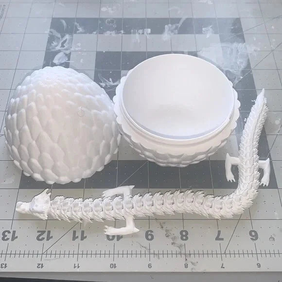 Paint your Own Dragon Fidget Toy with Dragon Egg