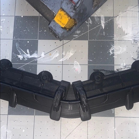Barrier Wall Sci Fi Industrial for Wargames Scenery and Terrain