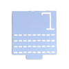 Post It Sticker Holder and Journal Templates Stencil Planners for Tracing