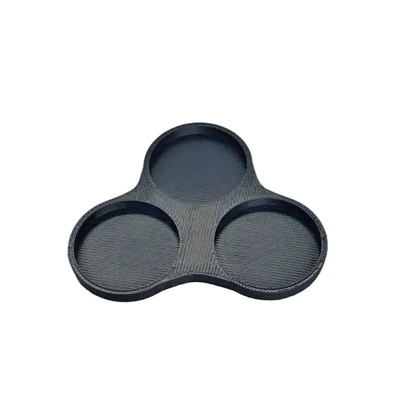 Arrow Cloud Movement Trays 25mm Size Round Base for 3 Units