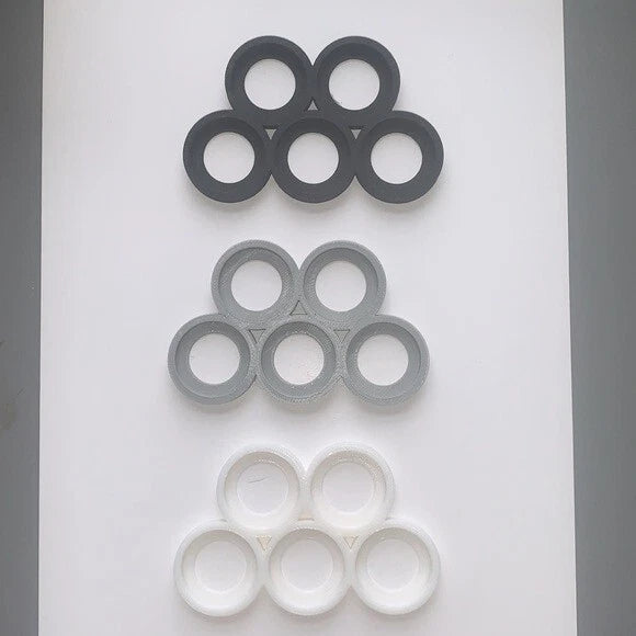 Cloud Movement Trays 25mm Size Round Base for 5 Units