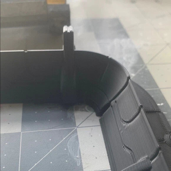 Barrier Wall Sci Fi Industrial for Wargames Scenery and Terrain