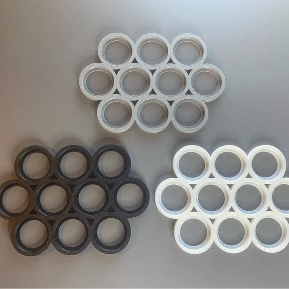 Cloud Movement Trays 32mm Size Round Base for 10 Units