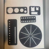 Lots of Stencils for Planners Journals and Scrapbooking Tracing Template
