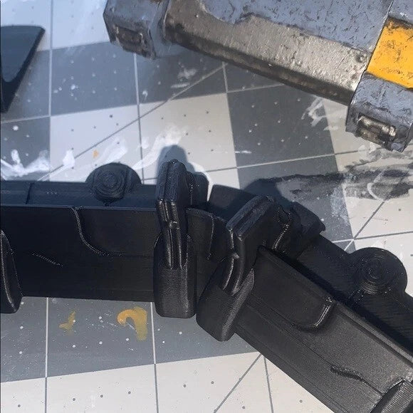 Barrier Wall Sci Fi Industrial for Wargames Scenery and Terrain