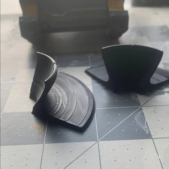 Barrier Wall Sci Fi Industrial for Wargames Scenery and Terrain