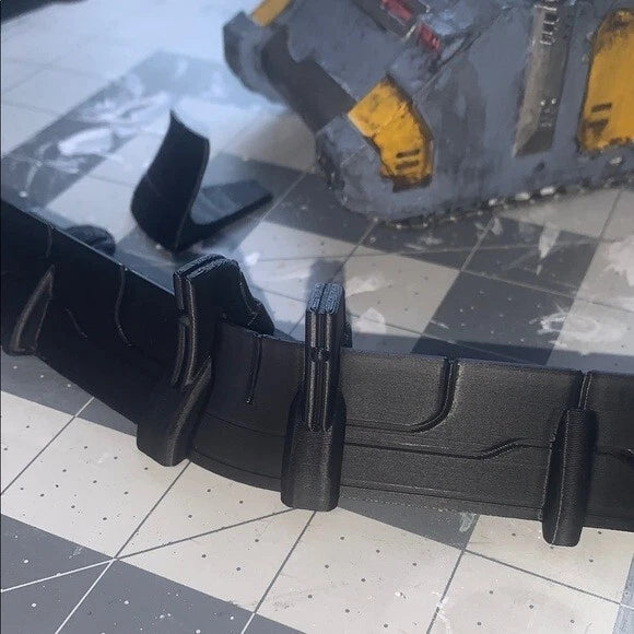 Barrier Wall Sci Fi Industrial for Wargames Scenery and Terrain