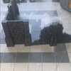 Pack of 2 Damaged Brick Walls Sci Fi Industrial for 28mm Wargames
